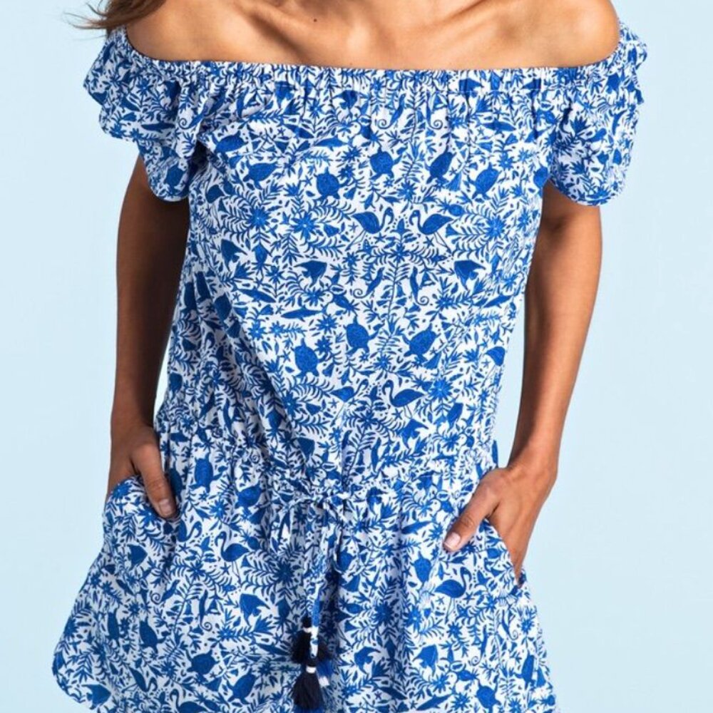 Vineyard Vines (L) Bahamas Otomi Romper